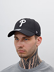 Бейсболка 47 BRAND арт. B-MVPSP19WBP Philadelphia Phillies MLB (черный)